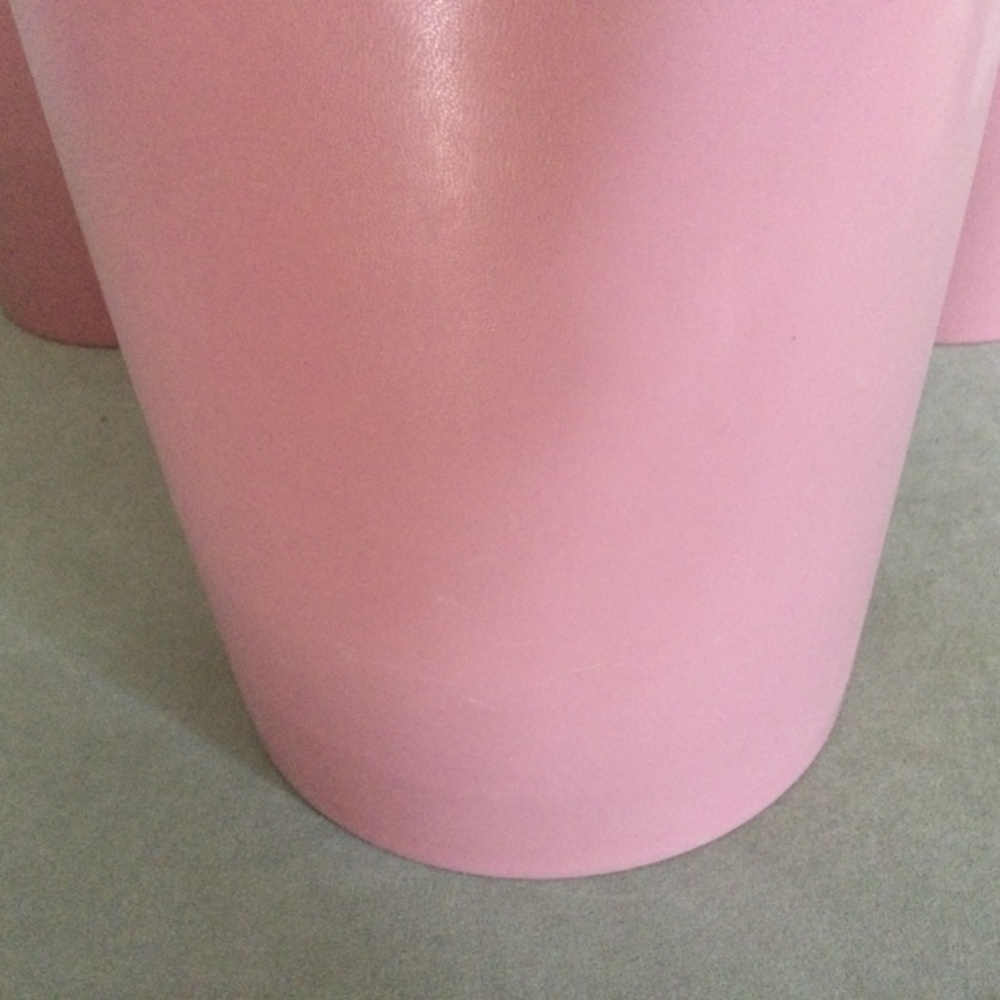 Vintage rose pink Tupperware canisters (no lids) set of 4 - Picture 5 of 6